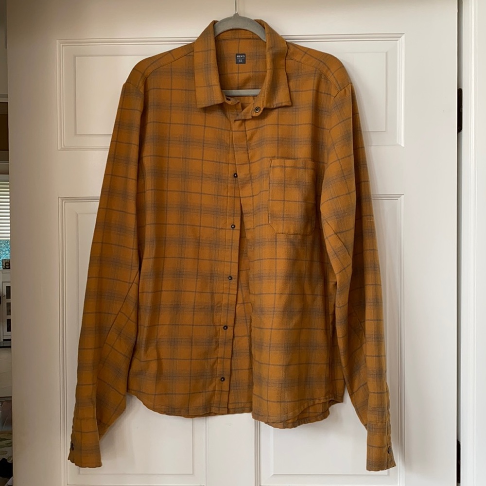 Men’s Long Flannel - Pair with Patagonia Vest!